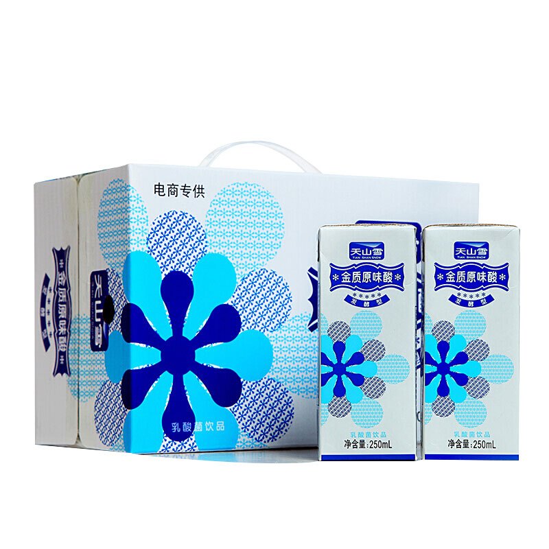 维维 天山雪苗条装金质原味酸250ml*18
