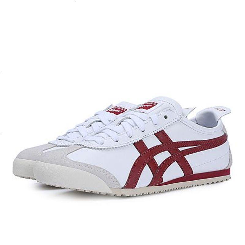 Onitsuka Tiger鬼冢虎 2018新款D4J2L-0125（延续款） 白色/枣红色 37