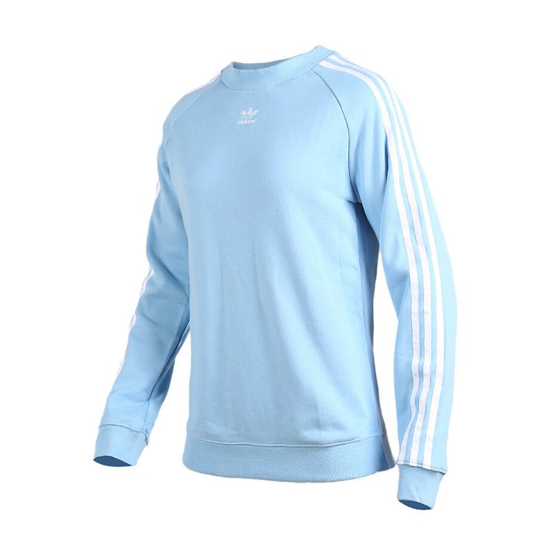 ADIDAS阿迪达斯三叶新款女子休闲长袖圆领套头卫衣DH3173 S DH3173