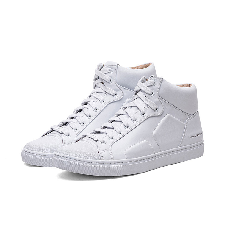 SKECHERS斯凯奇男士时尚短靴68513-WHT 白色/WHT 41码