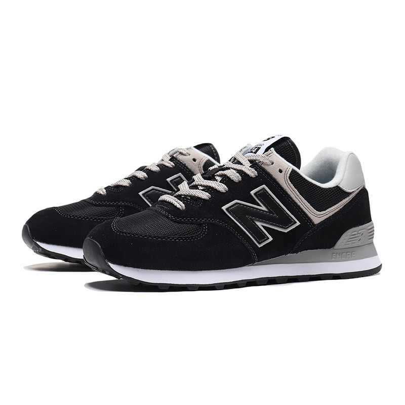 New Balance/NB男女休闲鞋新款574系列复古运动鞋ML574ESU ML574EGK黑色 41.5码