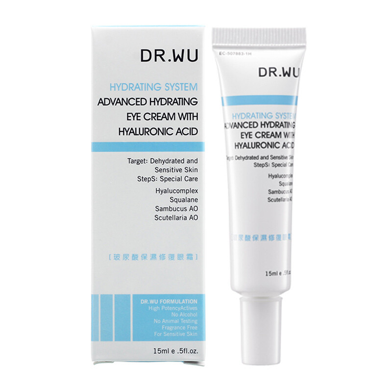 DR.WU达尔肤玻尿酸保湿修复眼霜15ml