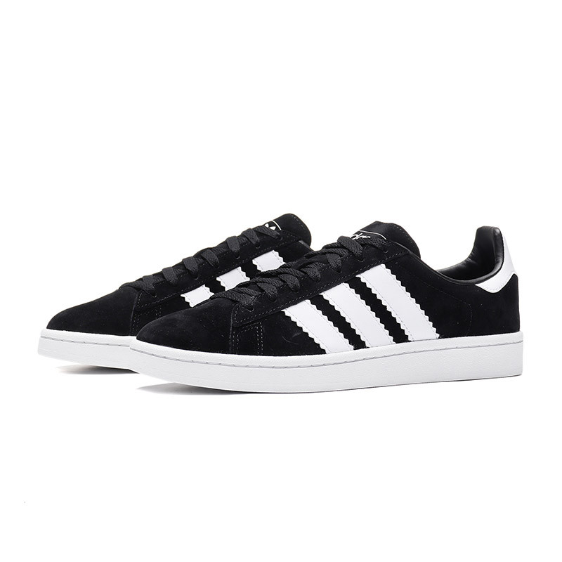 【自营】adidas阿迪达斯三叶草新款男运动休闲板鞋BD7471 BD7471黑+白 42.5码