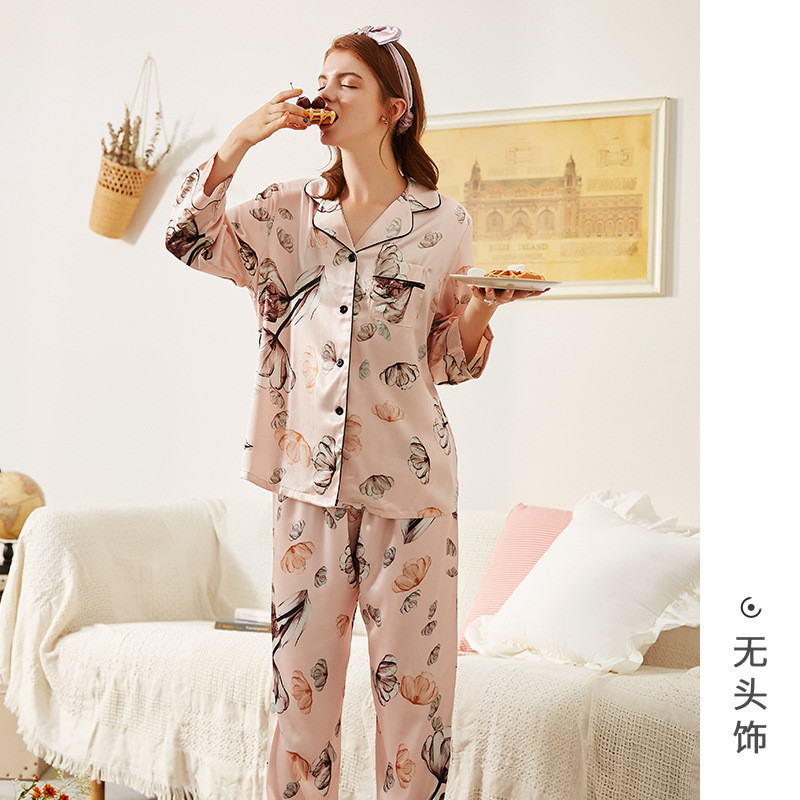 安之伴家居服套装83K6214 M 粉色