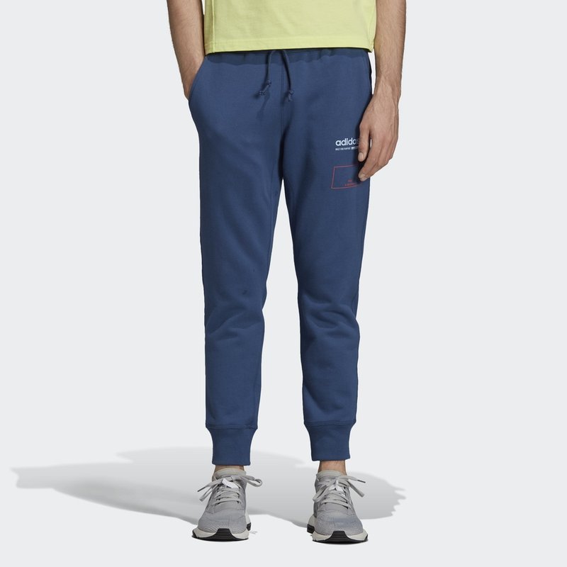 阿迪达斯官方adidas三叶SWEATPANT男子运动裤DV1956 XS 制服蓝