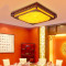 新中式吸顶灯方形复古客厅灯具实木大厅灯现代中式LED灯饰中国风70cmLED 50cmLED
