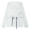 PaulFrank/大嘴猴外套女2019春秋新款韩版绑带宽松系带上衣女 白色 XL