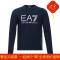 EMPORIO ARMANI EA7 阿玛尼 男士棉质长袖T恤 3ZPT35 PJ20Z 1554-海军蓝色 S