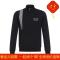 EMPORIO ARMANI EA7 阿玛尼 男士棉质长袖卫衣外套 3ZPM71 PJ05Z 1200-黑色7lines印纹 S