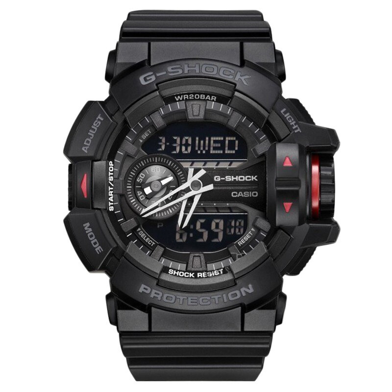 西欧(CASIO)手表 G-SHOCK系列直感操作旋转表冠大表盘运动防水男表