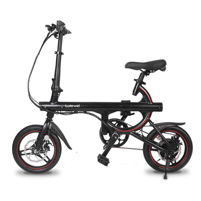 路特威（Lutewei）新国标电动车 G7智能电动自行车 助力传感车 锂电池可拆 电动自行车 城市折叠电单车
