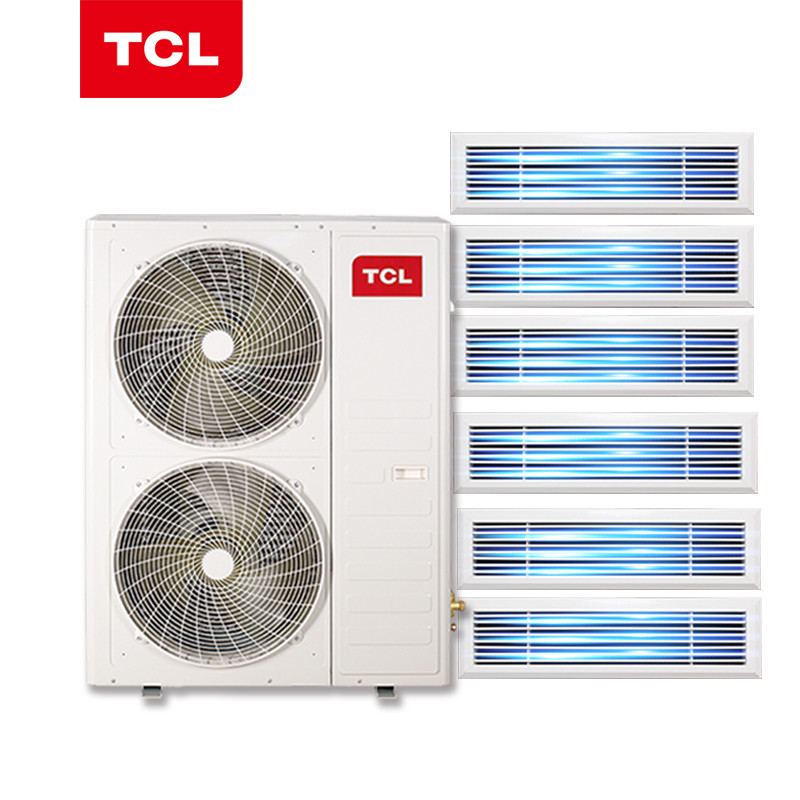 TCL中央空调 大6匹一拖六 0元安装 一级能效 嵌入式风管小多联机 适用130~150㎡TMV-Vd160W/N1
