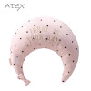 日本atex AX-HCL191月牙形肩颈按摩枕（粉色）