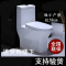 小户型坐便器超短尺寸58cm长小于60cm卫生间厕所家用短马桶雪花釉面配脲醛盖板160坑距 默认尺寸 雪花釉面配脲醛盖板230坑距