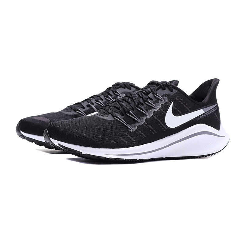 【自营】NIKE耐克男鞋跑步鞋ZOOM系列系带低帮休闲运动鞋AH7857 AH7857-001黑/白/闪电灰 39码