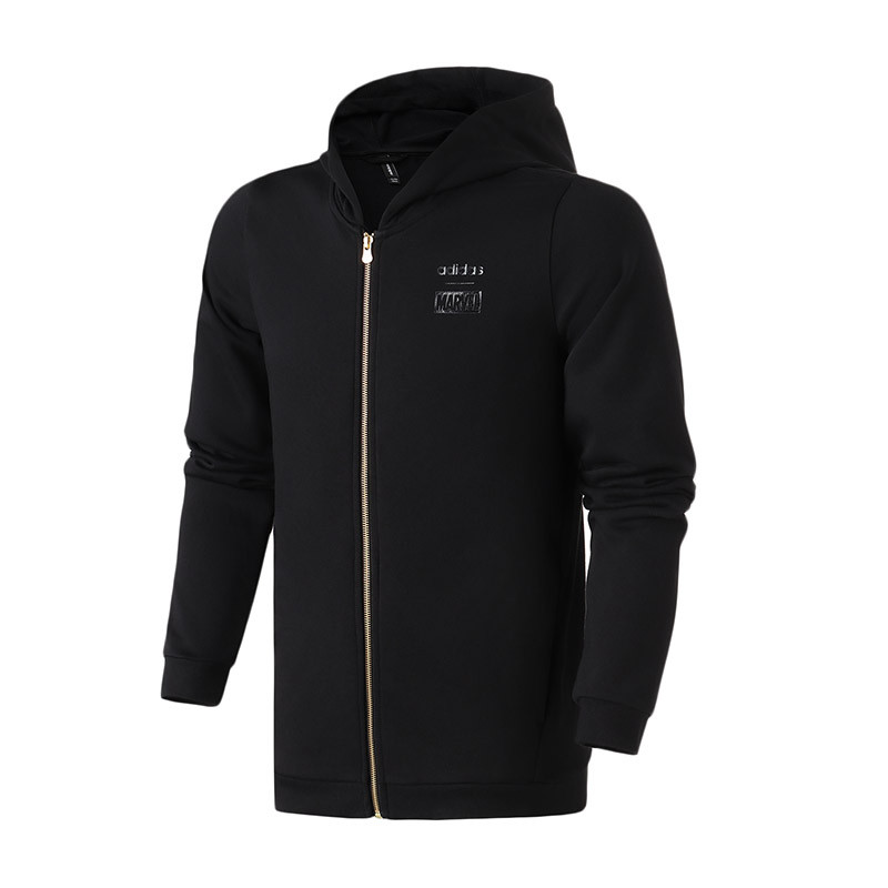 【自营】Adidas阿迪达斯NEO男装运动服休闲连帽外套EA0323 L EA0323黑色