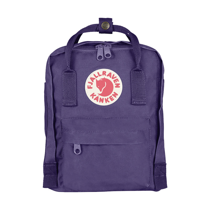 北极狐（Fjall Raven）户外男女通用Mini防泼水休闲运动双肩包23561 23561-580（正紫/7L）