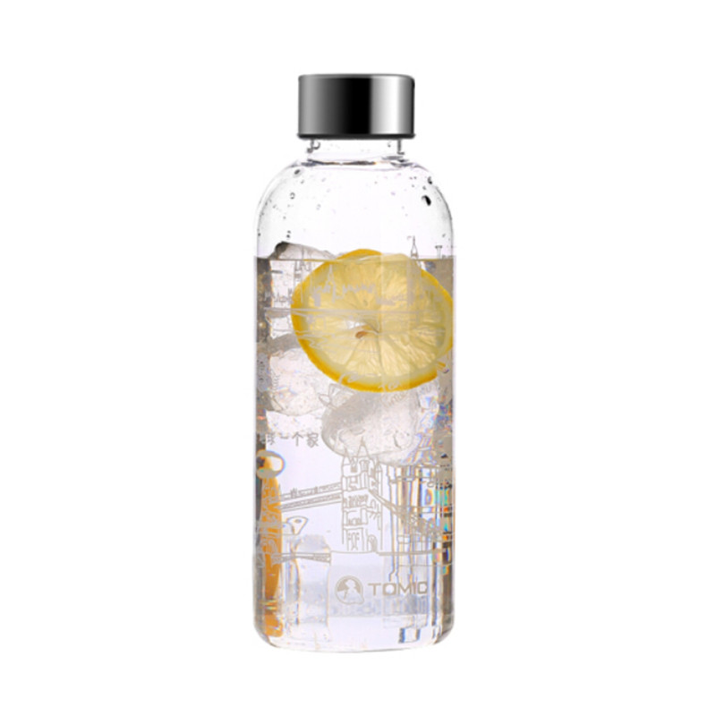 特美刻（TOMIC） 特美刻运动水壶水杯 随手杯 冬季暖手杯 600ml 1BPB9702 白色英伦风