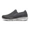 Skechers斯凯奇男鞋新款简约舒适软底鞋平底懒人鞋休闲鞋52935 黑色/灰色/BKGY 45