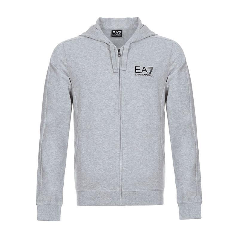 EMPORIO ARMANI EA7 阿玛尼 男士棉质连帽运动衫 6YPM59 PJ05Z 3904-灰色 XXL