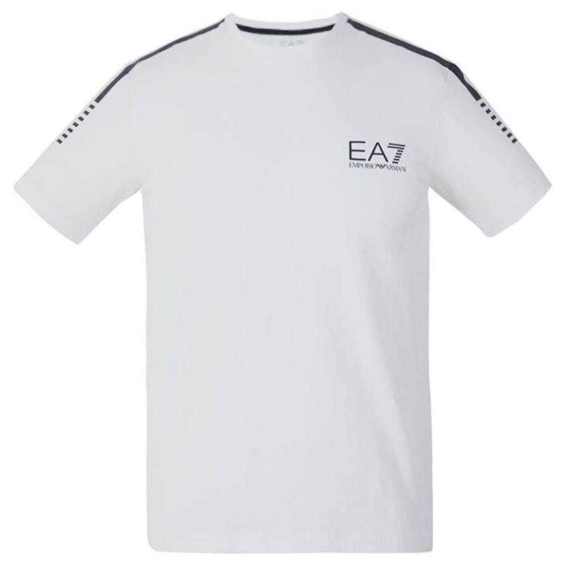 EMPORIO ARMANI EA7 阿玛尼 男士棉质圆领短袖T恤衫 273859 5A209 00010-白色 XXL