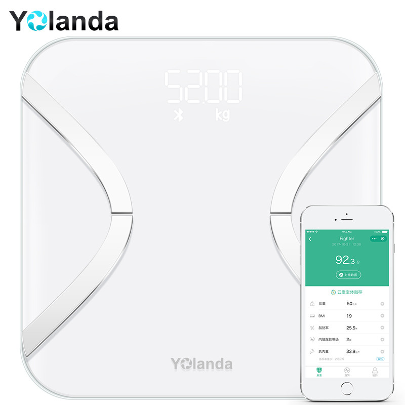 云康宝（Yolanda）智能体脂秤mini+ 心率充电款