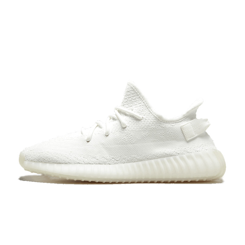 [直营]Adidas阿迪达斯 YEEZY BOOST 350 V2全白纯白侃爷椰子350男女通用运动鞋椰子鞋 减震跑步鞋 全白CP9366 US10.5
