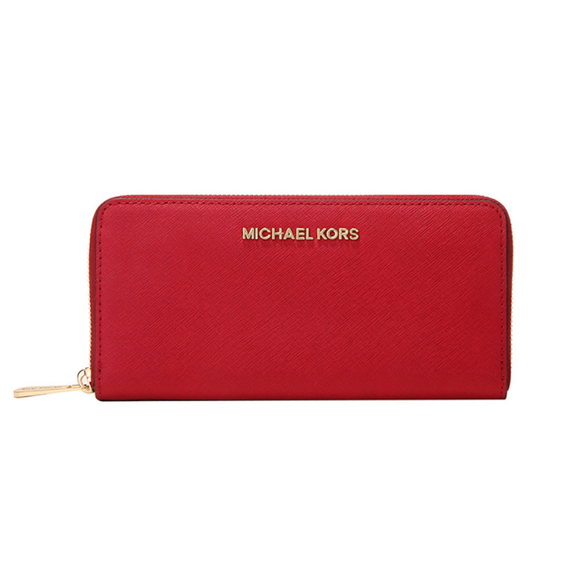 Michael Kors 迈克·科尔斯女士长款钱包32S3GTVE3L 酒红色