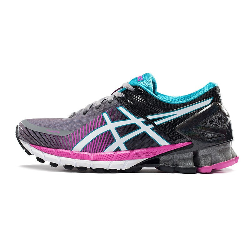 ASICS男鞋女鞋GEL-KINSEI6平衡稳定缓冲透气跑步鞋公路耐磨运动鞋 女款T694N-9601 44.5