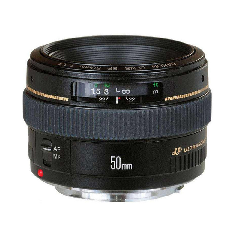 佳能(Canon) EF 50mm f/1.4 USM 佳能卡口 58mm口径 标准定焦镜头