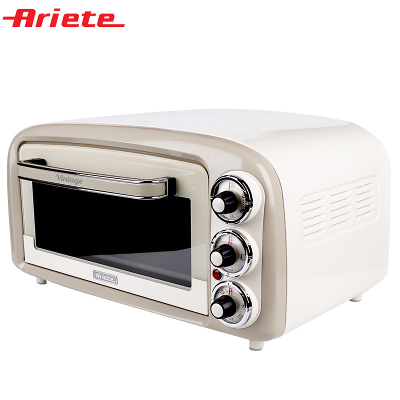 Ariete阿里亚特 复古电烤箱 979 米色