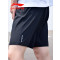 李宁(LI-NING)运动短裤男士训练系列综合短装速干针织运动裤AKSL035 AKSL035-1黑 3XL/190
