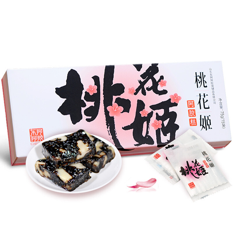 东阿阿胶 桃花姬 阿胶糕80g