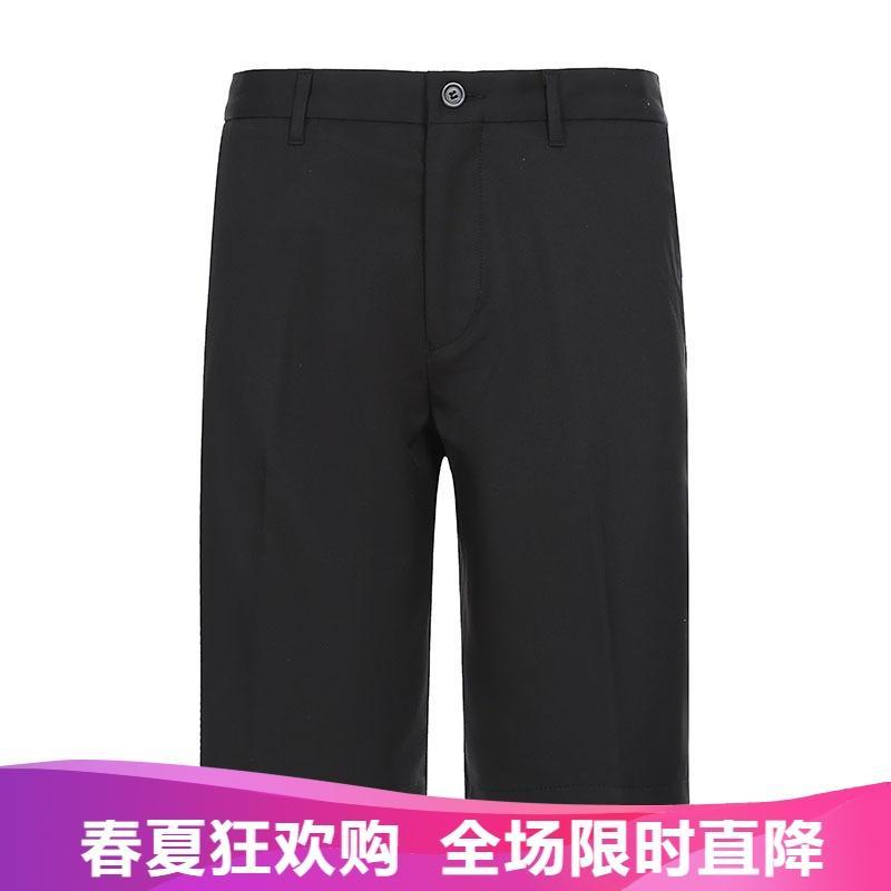 HUGO BOSS 雨果博斯 夏 男士涤纶休闲短裤 50371191 001-黑色 52