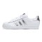 【自营】Adidas阿迪达斯三叶草女鞋SUPERSTAR贝壳头休闲板鞋小白鞋AQ3091 AQ3091亮白+银金属 38.5码