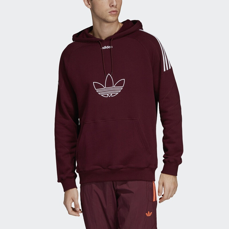 Adidas 三叶草男子FLOCK HOODY卫衣DU8114 XL DU8114