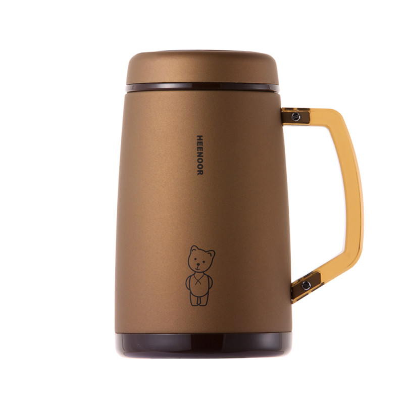 希诺HEENOOR保温杯 XN-8620/ XN-8621 茶色 395ml
