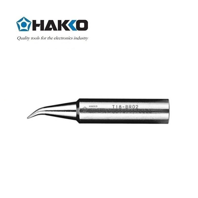 日本白光（HAKKO）FX888D 专用焊嘴 T18系列焊嘴 弯尖型 T18-BR02