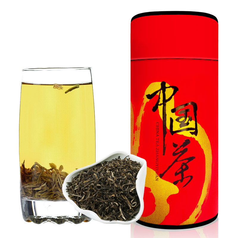 张一元 茉莉花茶茉莉春云180g/罐 绿茶茶叶 二级 茉莉香浓 茗茶