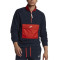 nike耐克男装冬季新款运动服半拉链时尚跑步训练舒适卫衣套头衫929098-451 M 929098-451