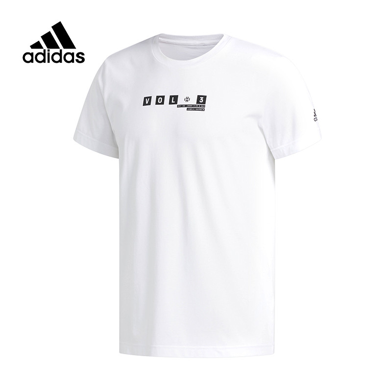 Adidas阿迪达斯短袖男装上衣2018秋季新款运动休闲T恤CV6998 DP9123 180/100A/L