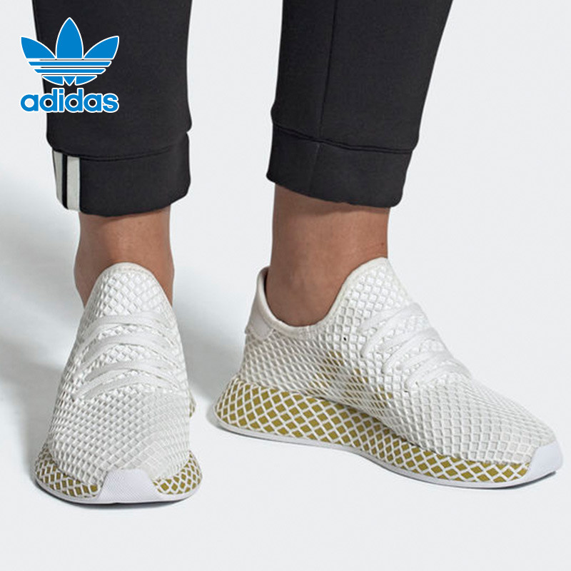 Adidas阿迪达斯三叶女鞋2019夏季新款轻便训练运动跑步鞋CG6087 CG6087 39