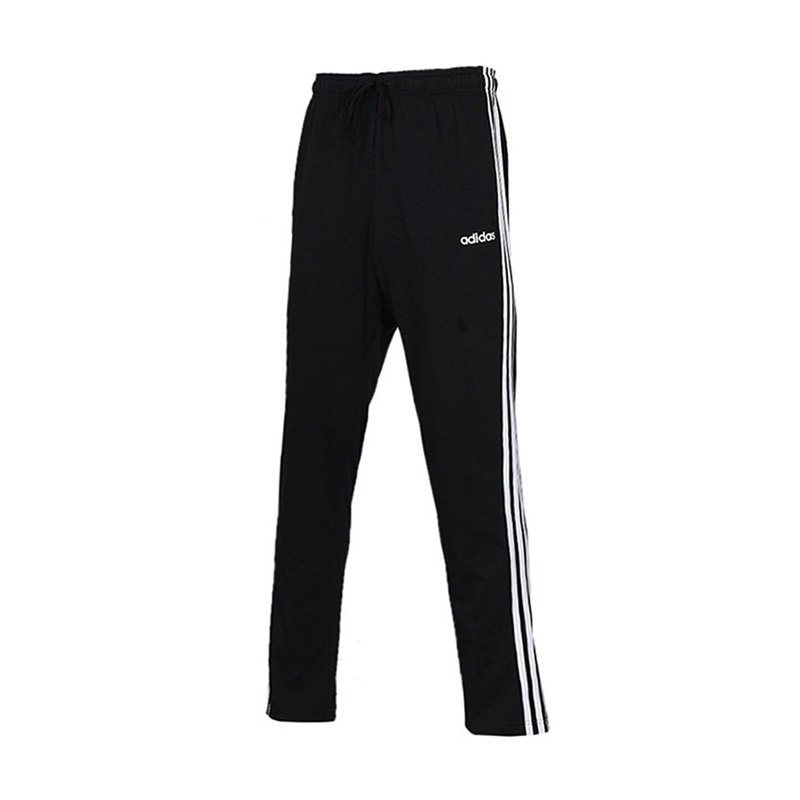 阿迪达斯男子针织长裤新款三条纹宽松透气舒适跑步运动裤DU0456 M DU0456