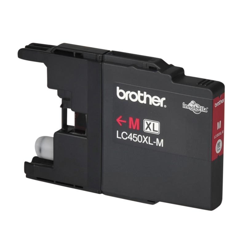 兄弟(brother)原装墨盒LC450XL-BKCMY适用5910 6710 6910黑色约2400页彩色约1200页 红色