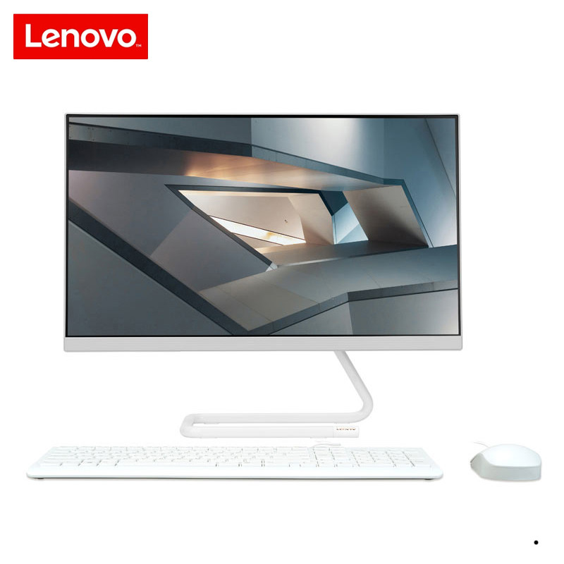 联想(Lenovo)AIO520C-22 i3-8145U/4GB/256GB/21.5英寸/白色一体机台式电脑办公家用