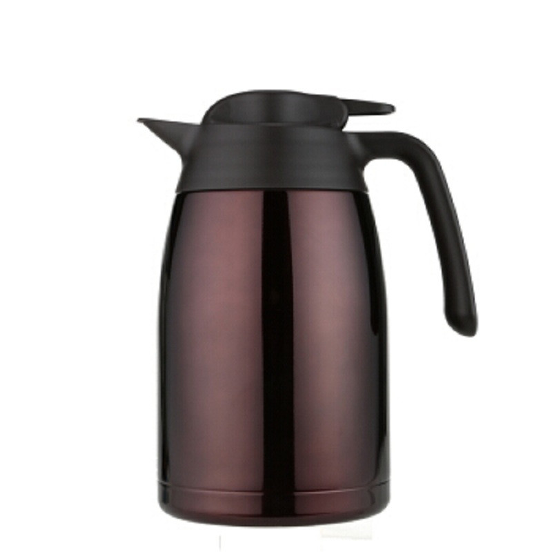 膳魔師`(THERMOS)保温壶家用大容量1L-2L水壶不锈钢保温瓶THV系列 THV-1500/2000 咖啡色