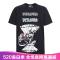 Versace VERSUS 范思哲 男款棉质短袖T恤 BU90760 BJ10388 B1008-黑色 XL