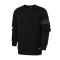 【自营】adidas男服卫衣圆领套头休闲运动服DY5767LDY5767黑色_3 M DY5767黑色