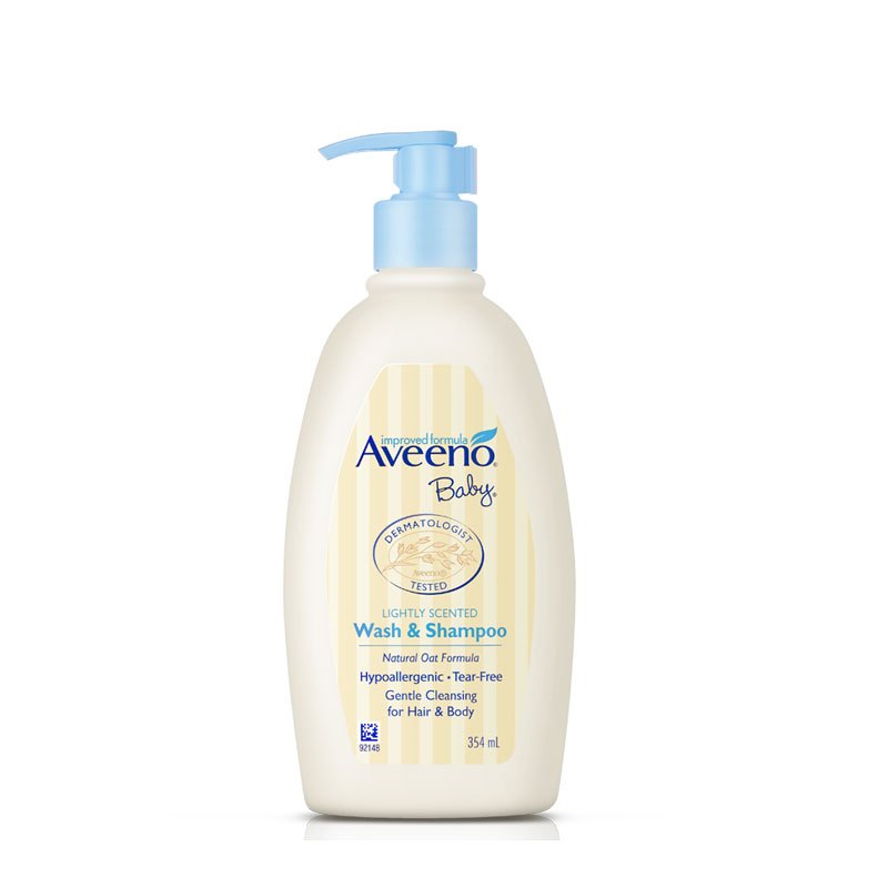 aveeno/艾维诺婴儿每日倍护洗发沐浴二合一沐浴露354ml
