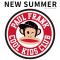 PaulFrank/大嘴猴2019夏季新款T恤男圆领纯棉韩版印花短袖宽松潮_2 M 藏青色